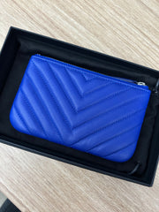 Blue Chevron Mini O Case