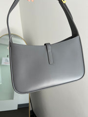 Grey Small Le 5 A 7 Shoulder Bag