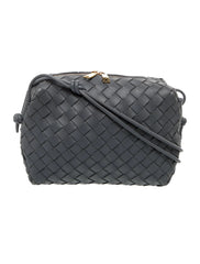 Dark Grey Intrecciato Loop Bag