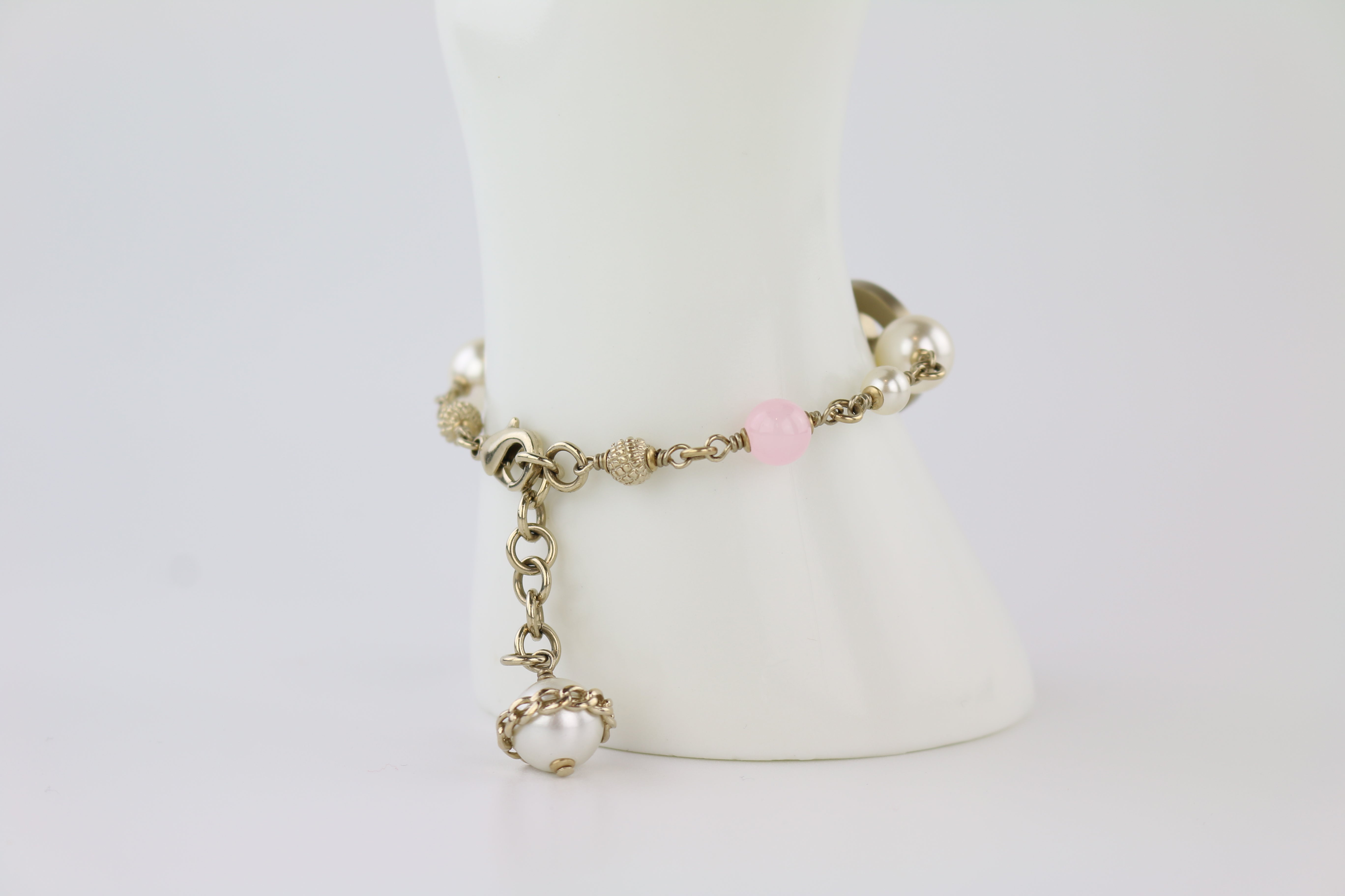 Gold Pearl & Beaded Bracelet