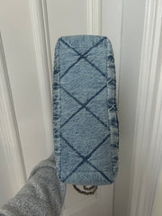 Blue Denim Maxi Flap