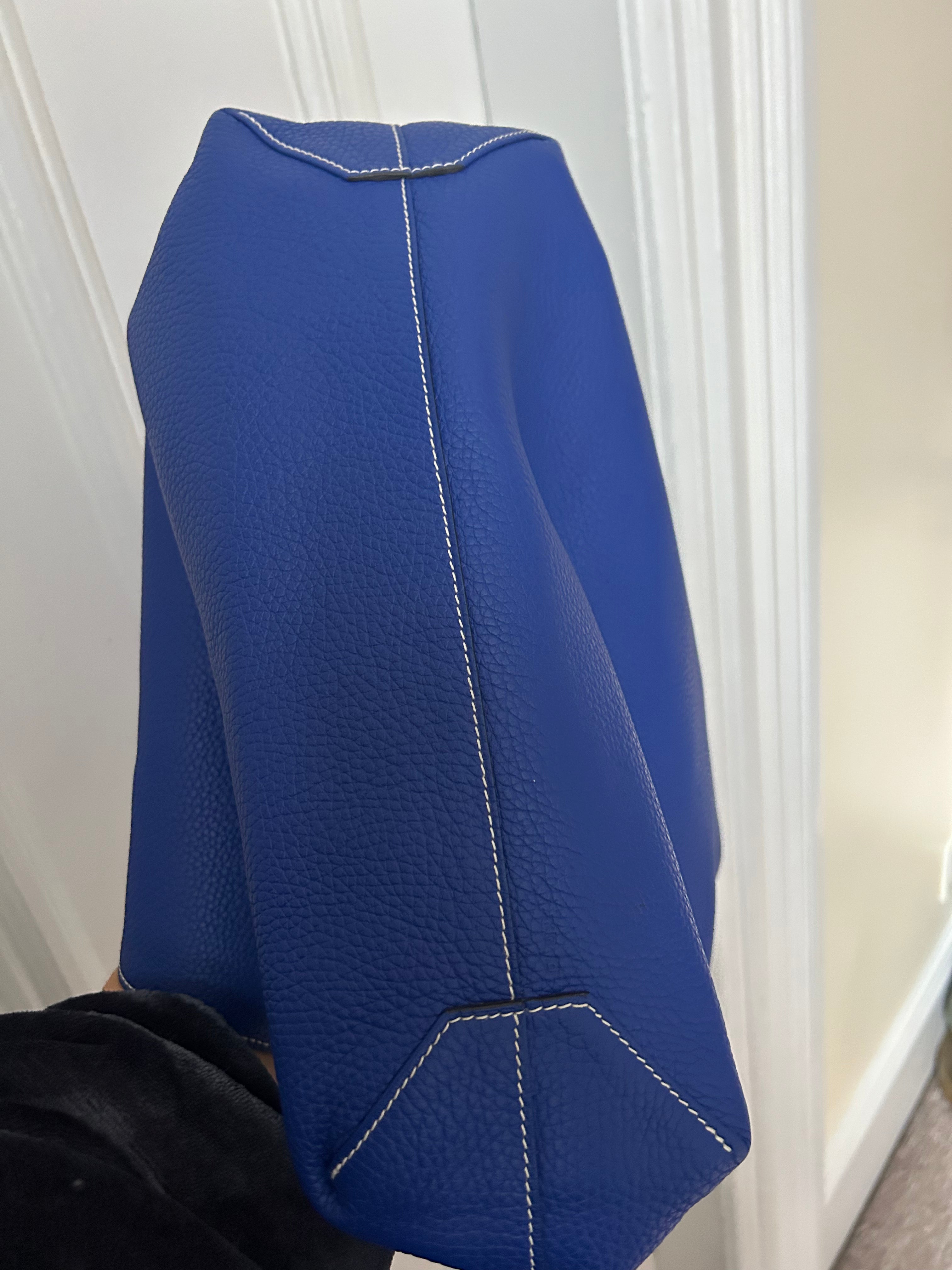 Etain/Bleu Electique Double Sens 36 Reversible Tote