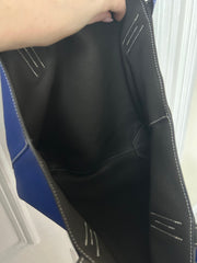 Etain/Bleu Electique Double Sens 36 Reversible Tote