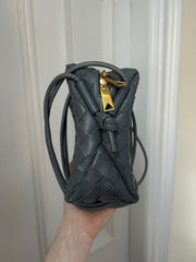 Dark Grey Intrecciato Loop Bag