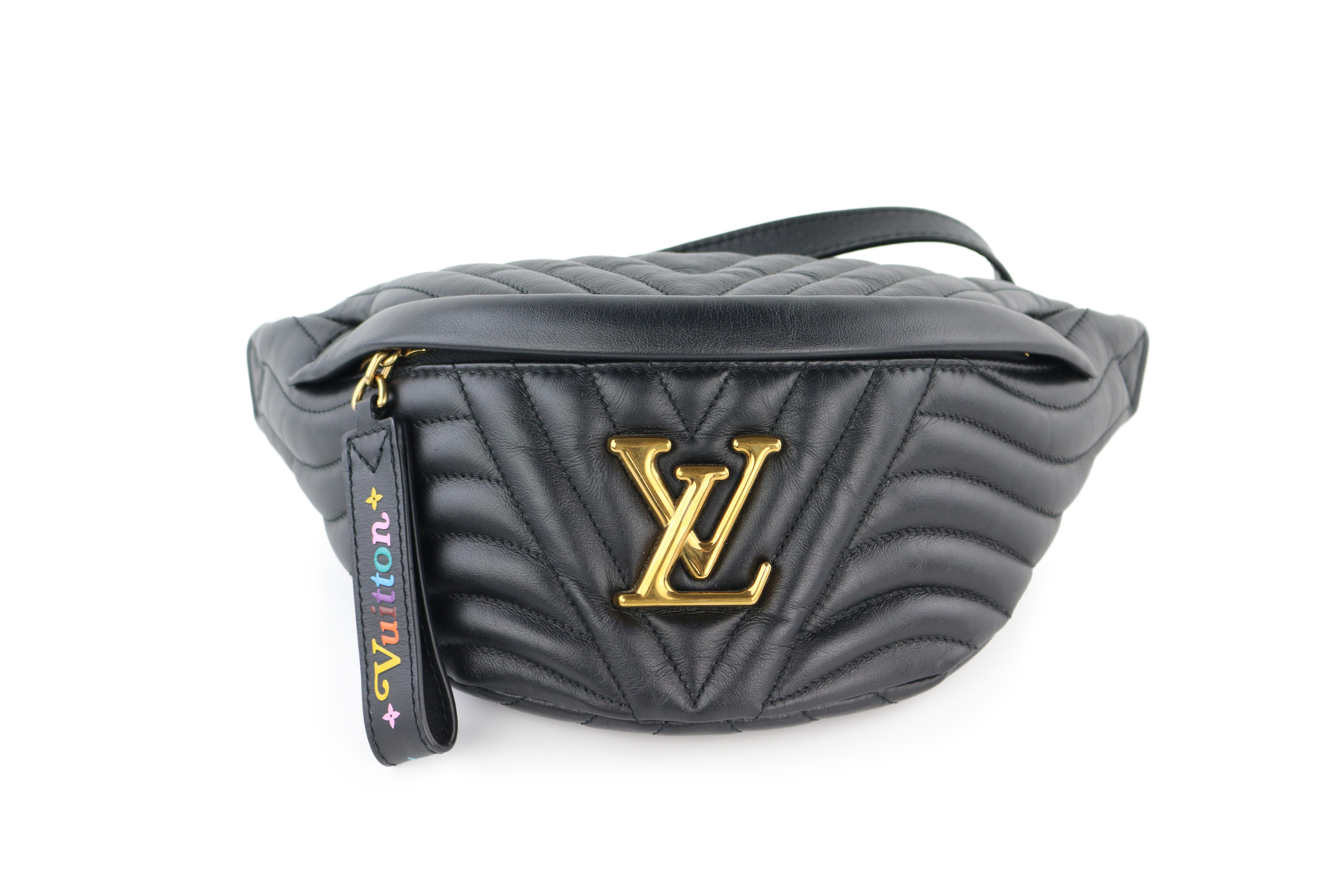 Black New Wave Bum Bag Opulent Habits