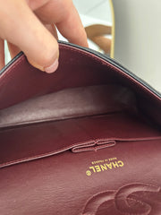 Black Caviar Medium Classic Flap