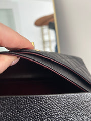 Black Caviar Medium Classic Flap