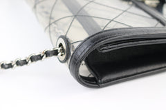 Mini PVC Beauty Lock Flap Bag