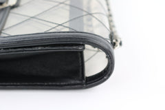 Mini PVC Beauty Lock Flap Bag