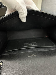So Black Monogram Matelasse Medium Envelope Chain Bag
