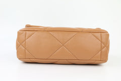 Brown Lambskin 19 Flap