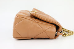 Brown Lambskin 19 Flap