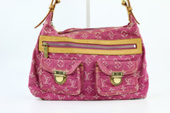 Fuchsia Denim Baggy PM