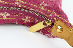 Fuchsia Denim Baggy PM