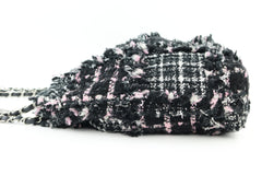 Black/Pink/White Tweed Small 22