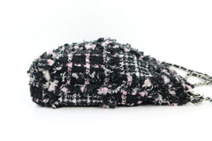 Black/Pink/White Tweed Small 22