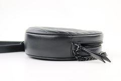 Black Round Camera Bag