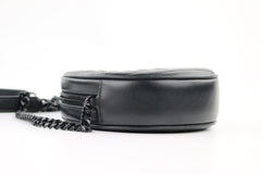 Black Round Camera Bag