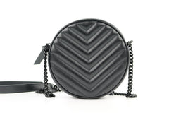 Black Round Camera Bag