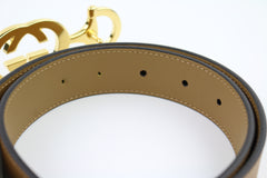 Taupe Calfskin 30mm Zumi Belt 80