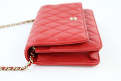 Red Caviar Wallet on a Chain