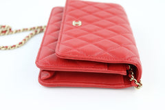 Red Caviar Wallet on a Chain