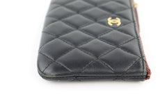 Black Lambskin Mini O Case