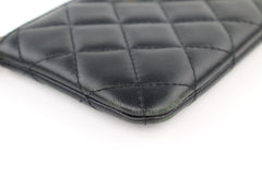 Black Lambskin Mini O Case