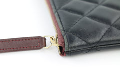 Black Lambskin Mini O Case