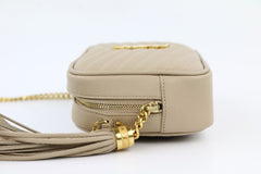 Beige Mini Lou Camera Bag