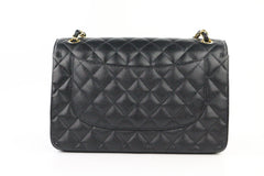 Black Caviar Double Flap Jumbo