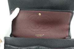 Black Caviar Double Flap Jumbo