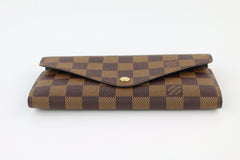 Damier Ebene Josephine Wallet