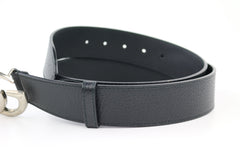 Black Leather Marmont Belt 100