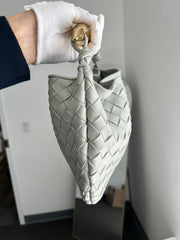 Agate Nappa Intrecciato Sardine Bag