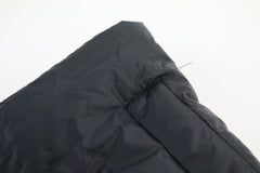 Black Puffer Oversize Scarf