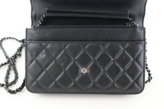 Black Lambskin Boy WOC