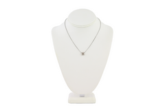 Marron Glace/Palladium Mini Pop H Necklace