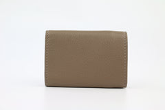 Beige Mini Papier Wallet