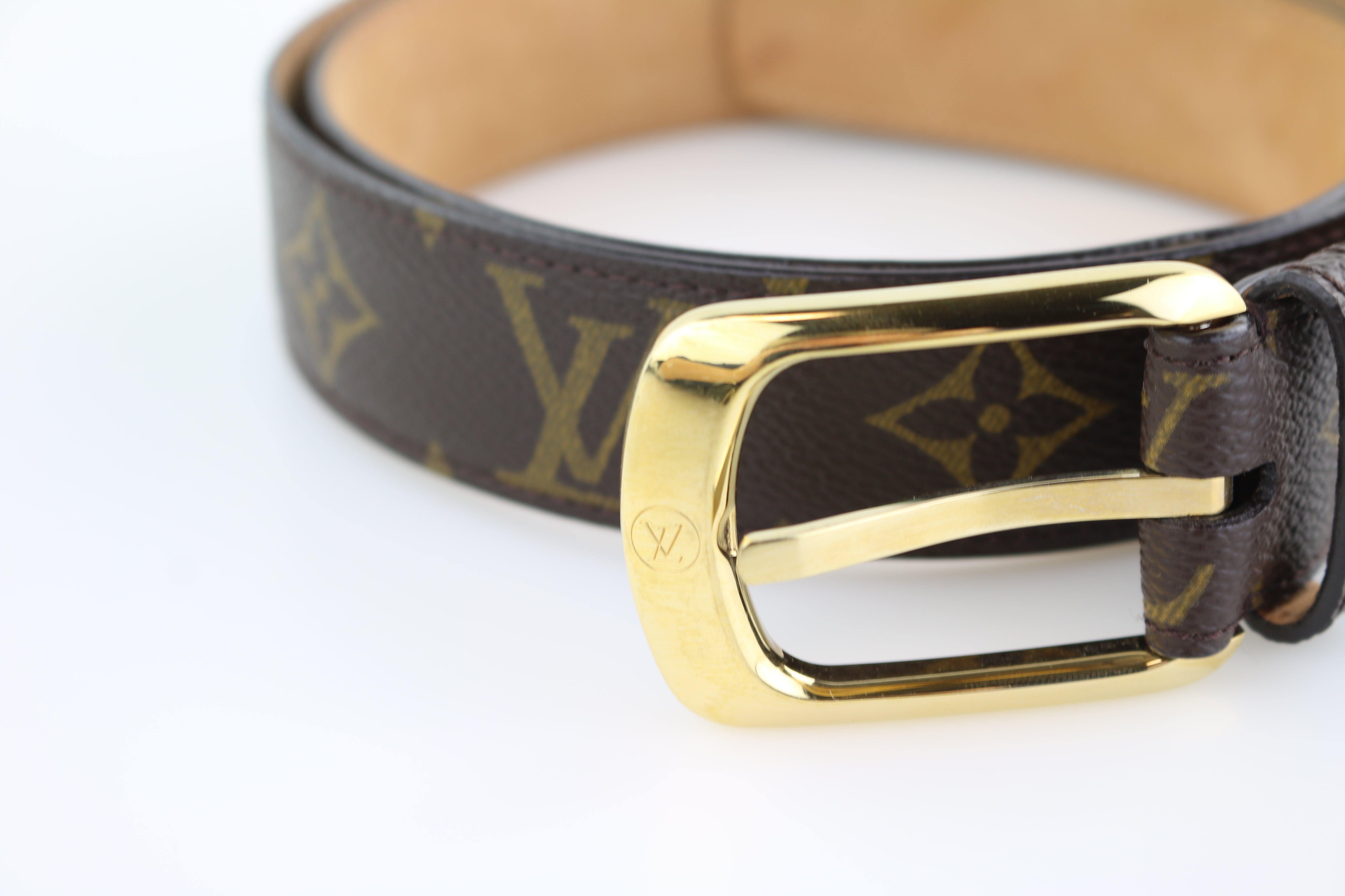Louis Vuitton, Accessories, Louis Vuitton Monogram Ellipse Belt
