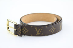 Monogram Ellipse Belt 90