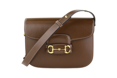 Brown Horsebit 1955 Shoulder Bag