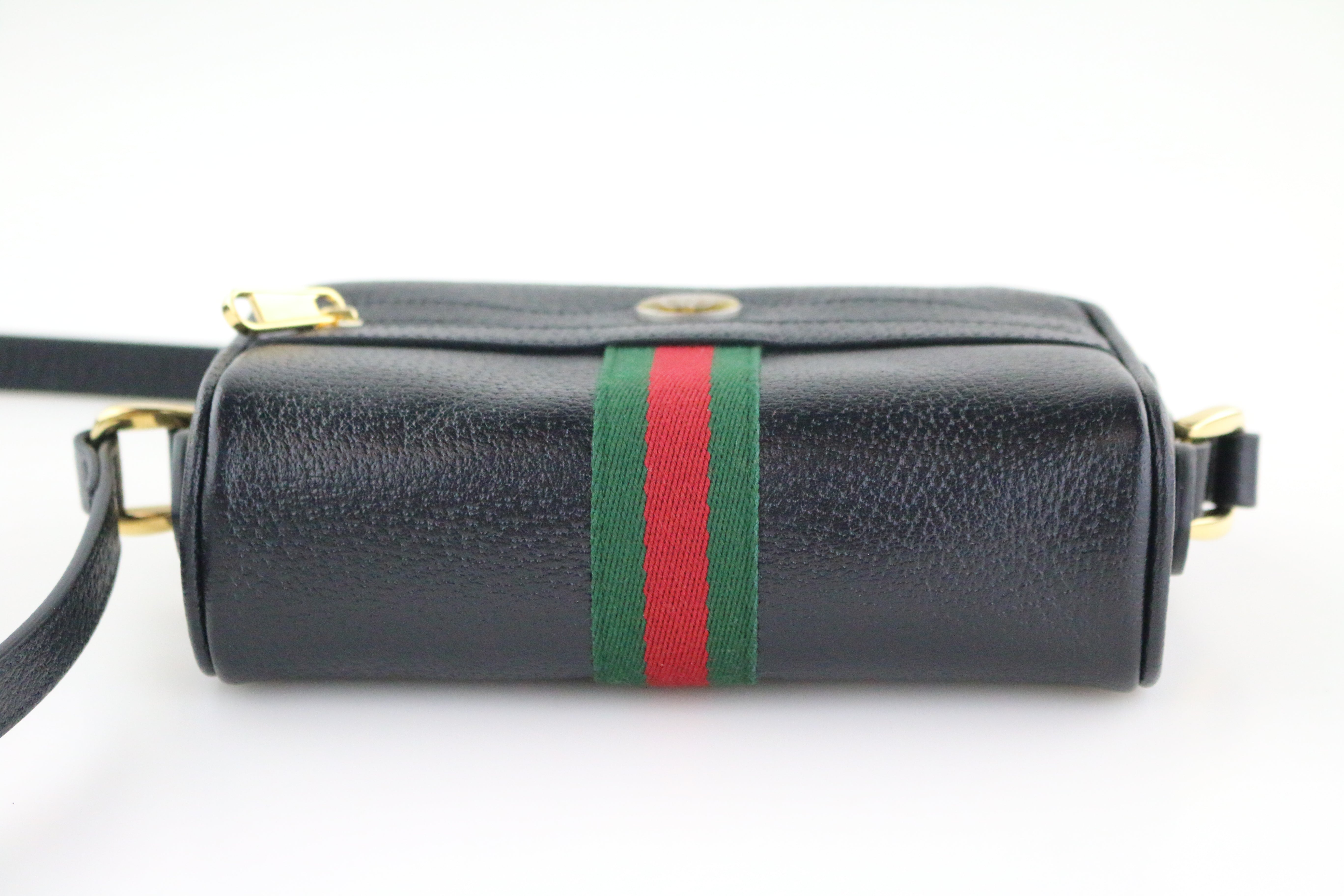 Black Mini Ophidia Crossbody Bag – Opulent Habits