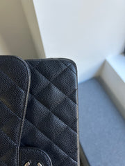 Black Caviar Double Flap Jumbo