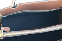 Title Two Vintage Check Canvas Tote