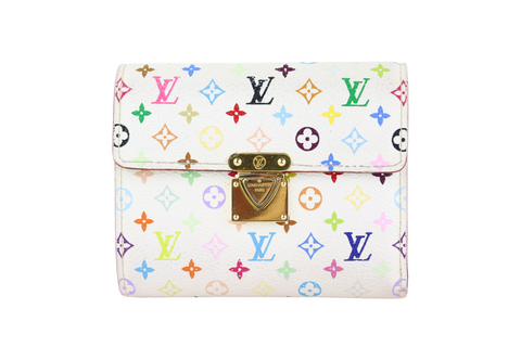 Commonly Faked Designer Goods: Louis Vuitton White Multicolor