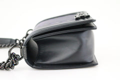 Black/Holographic Chevron Old Medium Boy