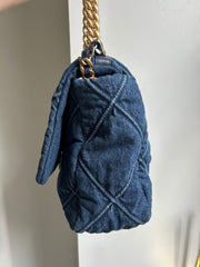 Blue Denim Maxi 19 Flap