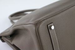Etoupe Clemence Birkin 35