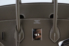 Etoupe Clemence Birkin 35